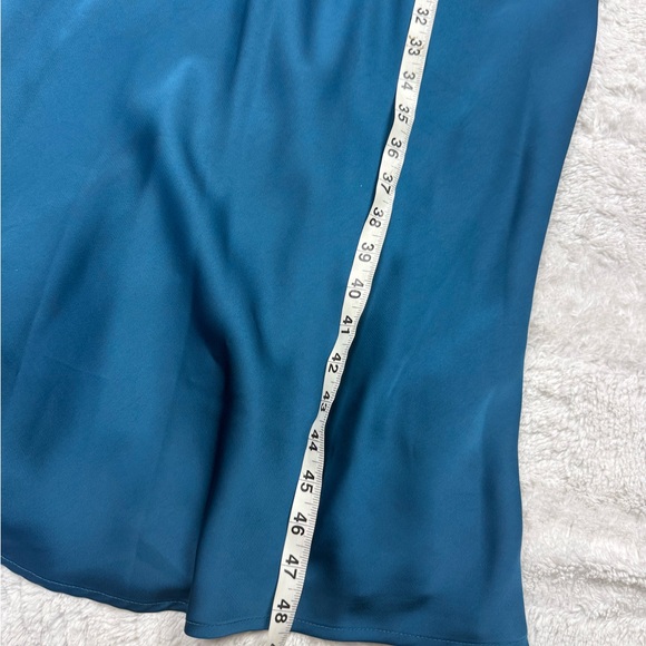 Lulu's Strapless Teal Dress - Picture 5 of 11